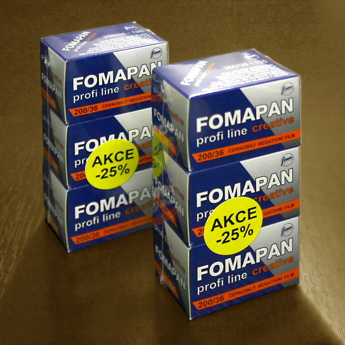 FOMAPAN set 200/36 - 3ks (trojbal)